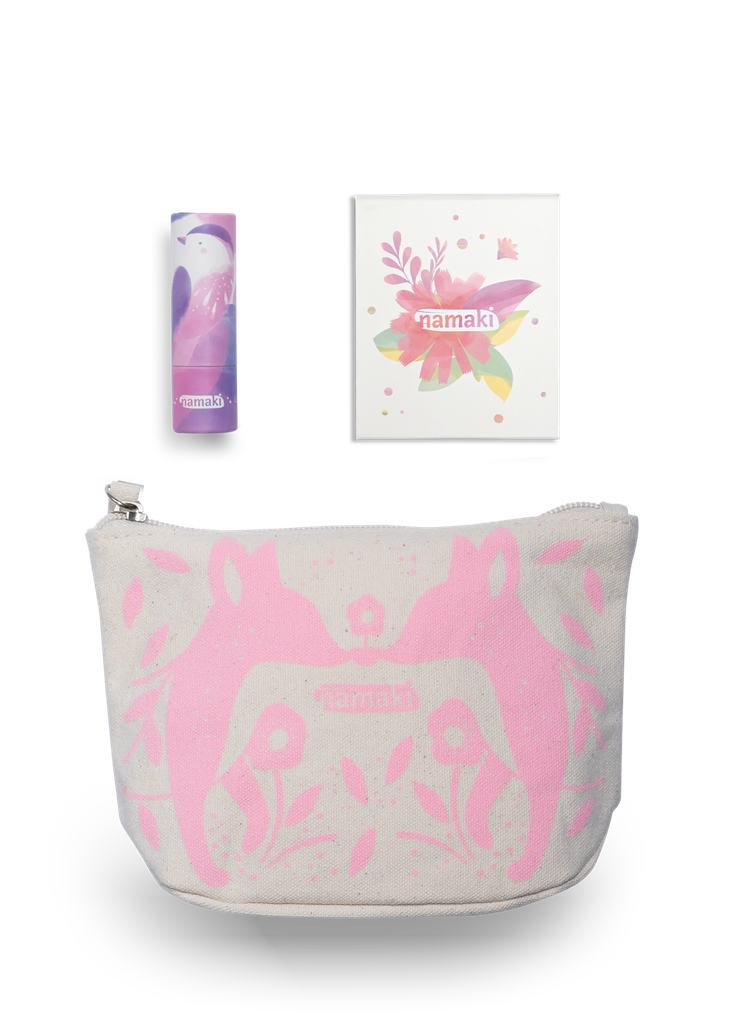 Trousse de maquillage - Rose**