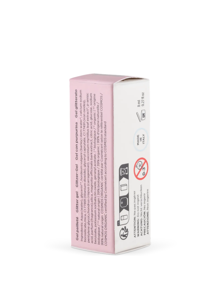 Gel pailleté - Rose**
