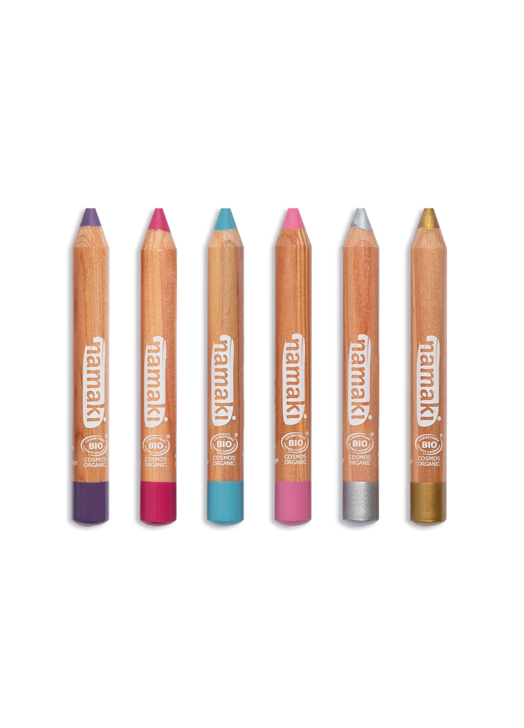Kit 6 crayons de maquillage - Mondes enchantés**