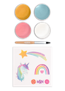 Kit de maquillage 4 couleurs - Licorne**