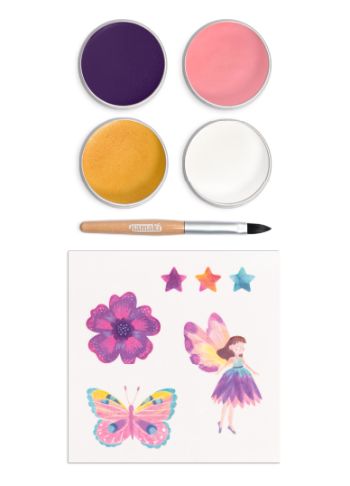 Kit de maquillage 4 couleurs - Papillon**