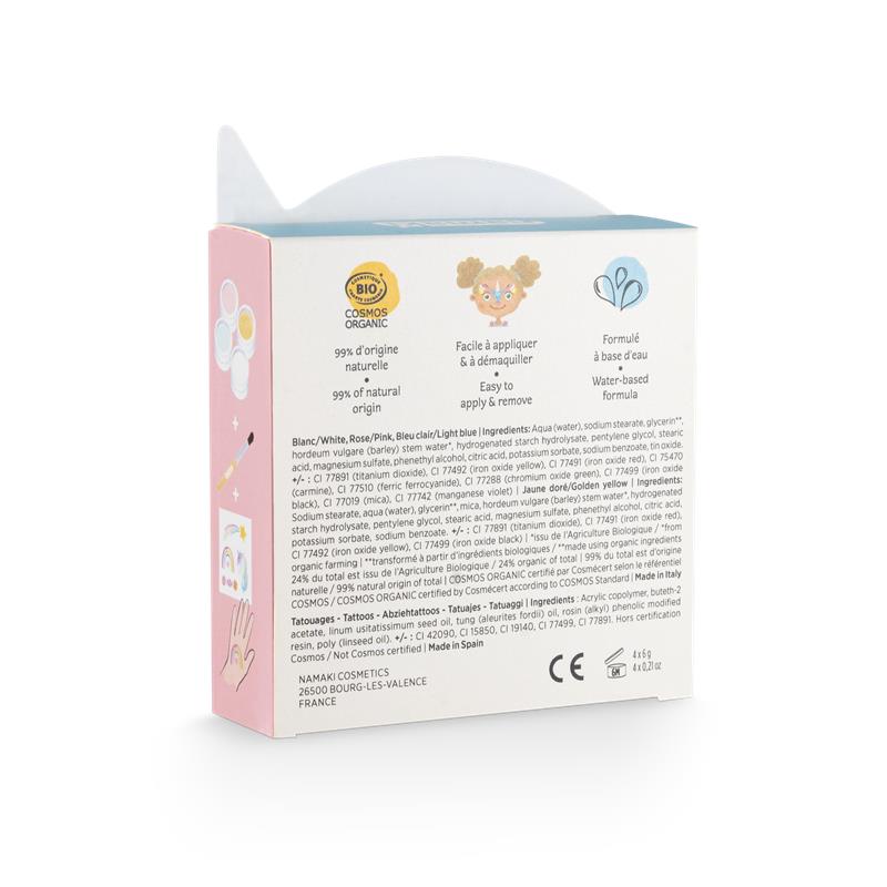 Kit de maquillage 4 couleurs - Licorne**