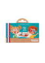 Schminkpalette für Kinder | Clown & Harlekin - 3 Farben**