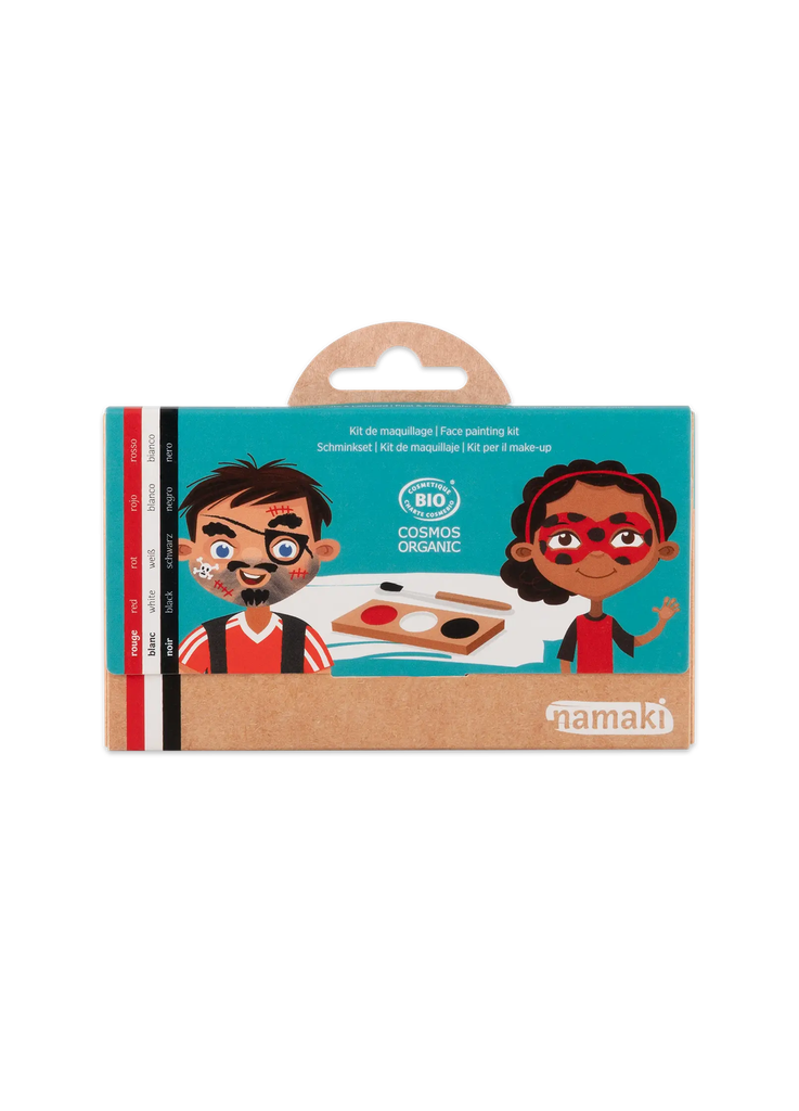 Face painting kit 3 colors - Pirate & Ladybird** 