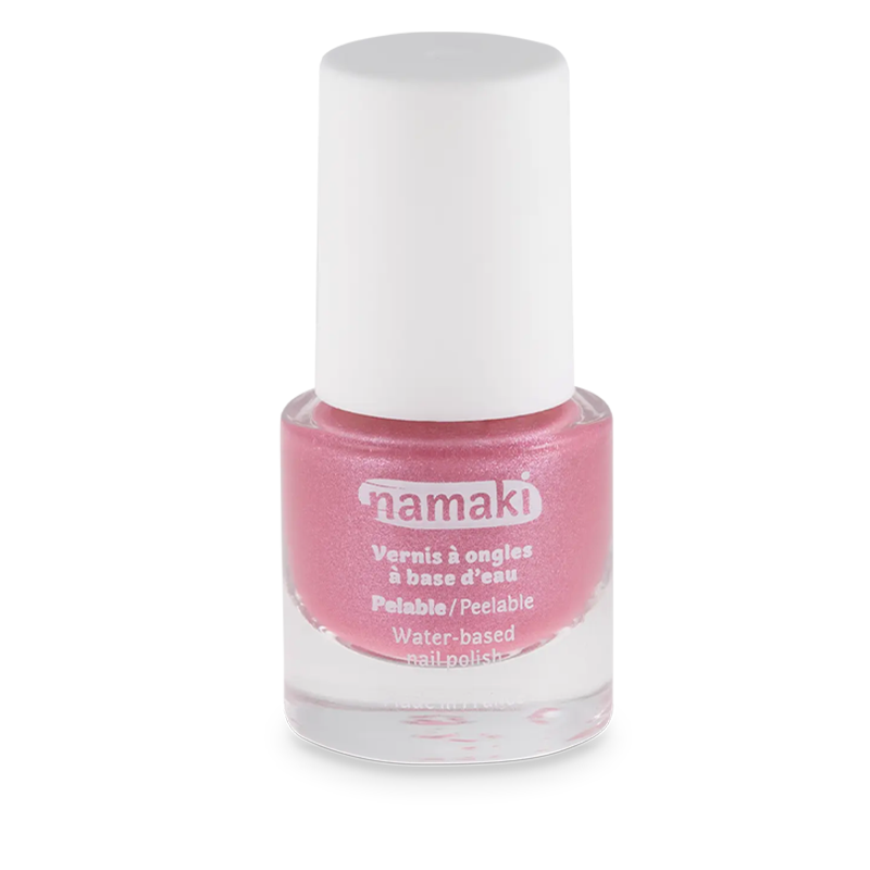 Water-based peelable Nail Polish 22 - Glitter Pink 