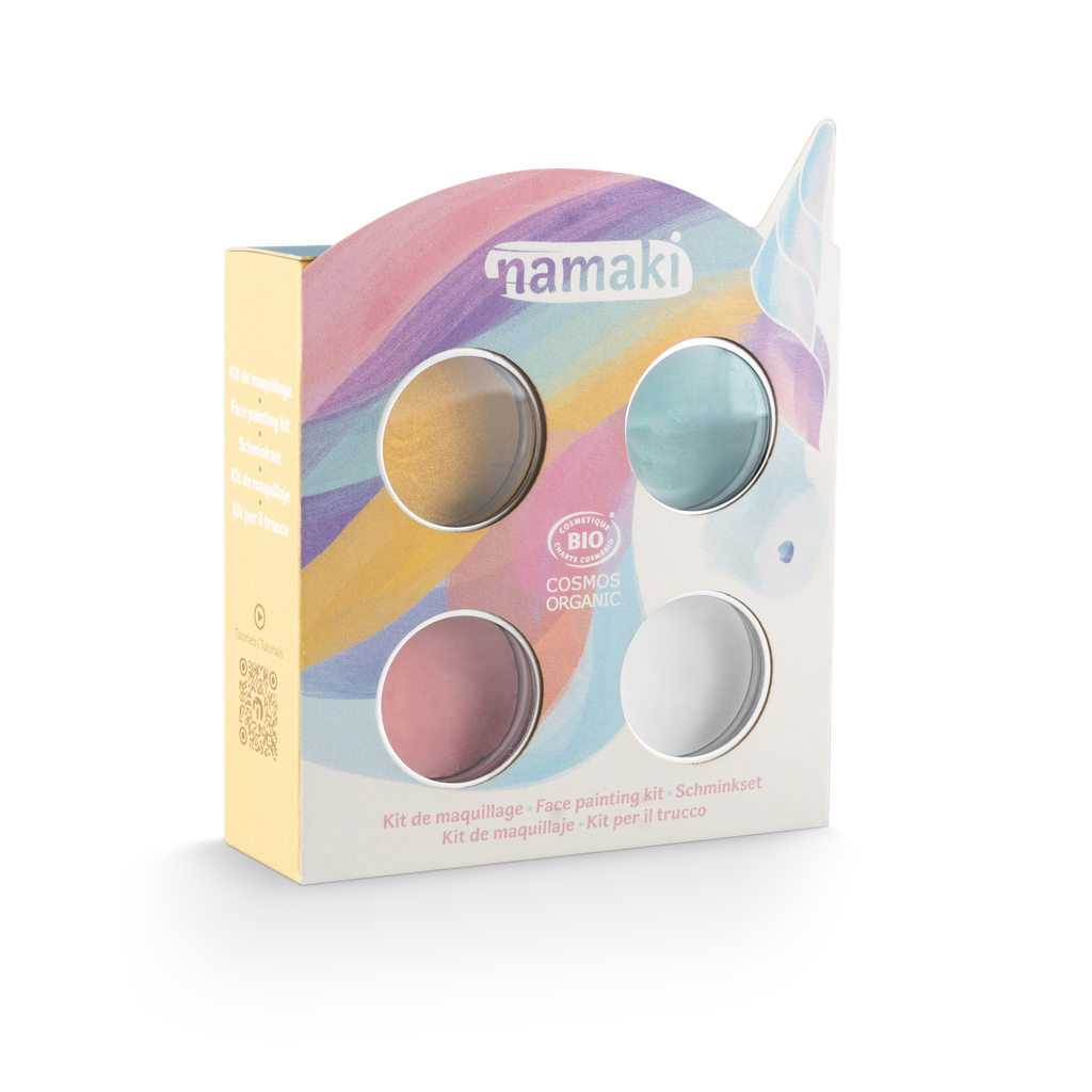 Kit de maquillage 4 couleurs - Licorne**