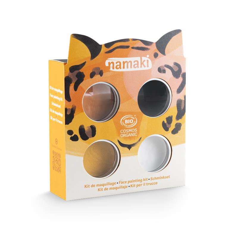 Kit de maquillage 4 couleurs - Tigre**