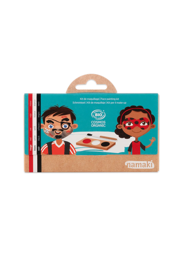 [110080] Face painting kit 3 colors - Pirate & Ladybird** 