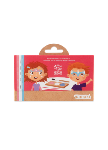[110081] ​Schminkpalette für Kinder | Prinzessin & Einhorn - 3 Farben**