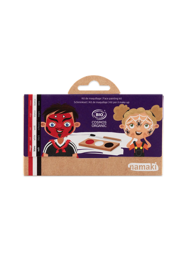 [110086] Face painting kit 3 colors - Devil & Spider**