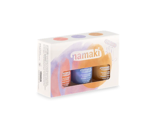 [110929] Set of 3 nail polishes - Sunset 