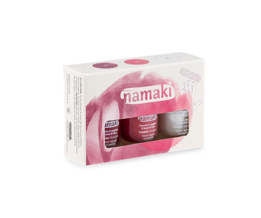 [110930] Coffret 3 vernis à ongles - Sorbets fruités