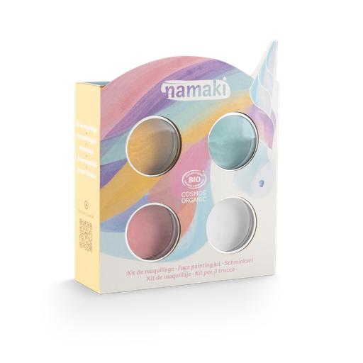 [110948] Kit de maquillage 4 couleurs - Licorne**